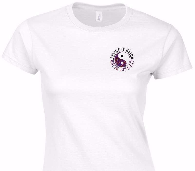 Custom Womens Soft Style 100% Cotton White T-Shirt