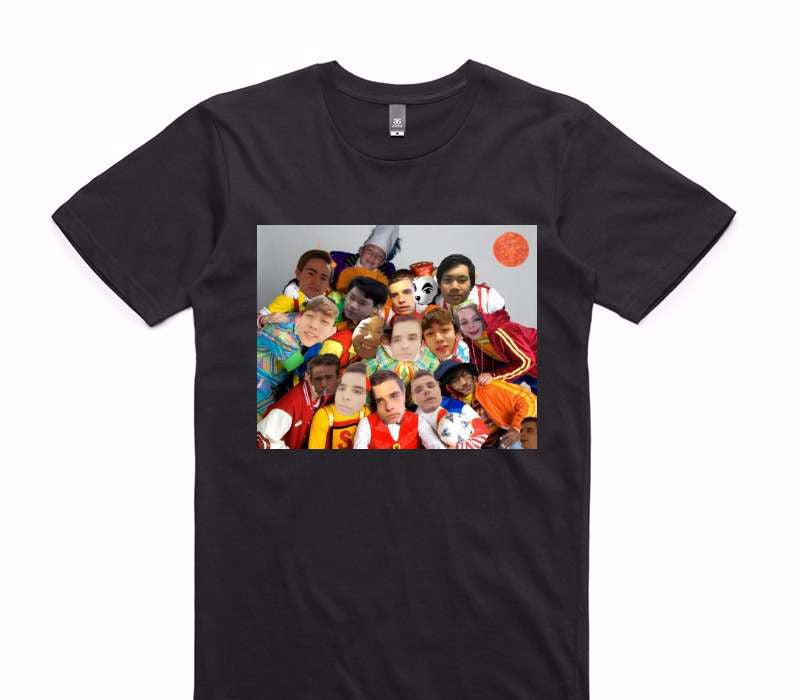 Custom AS Colour 100% Cotton Black T-Shirt