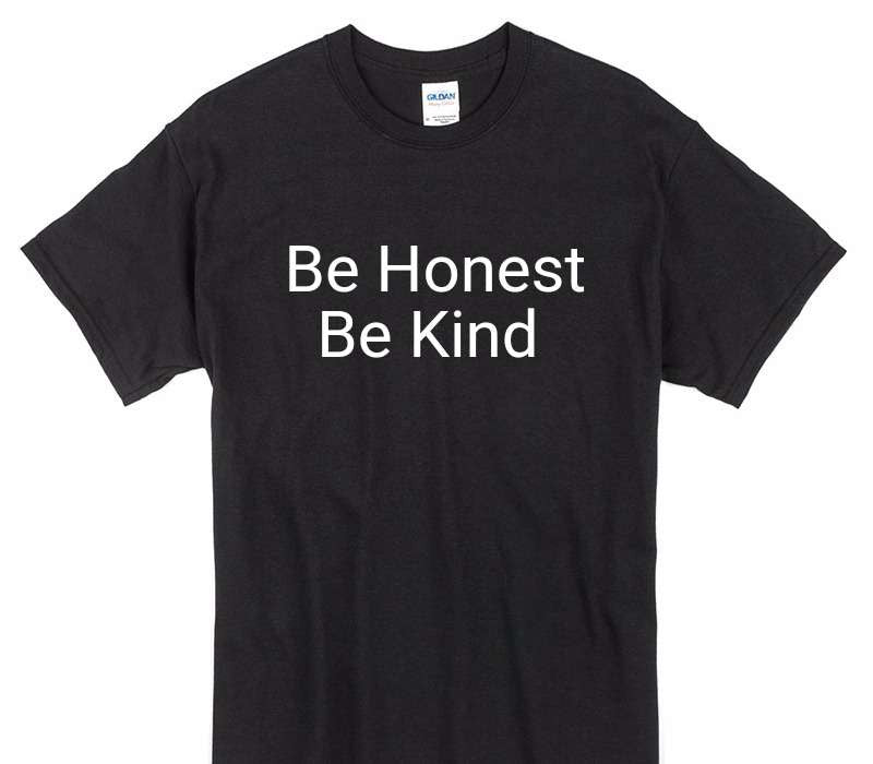 Custom Gildan 100% Cotton Black T-Shirt