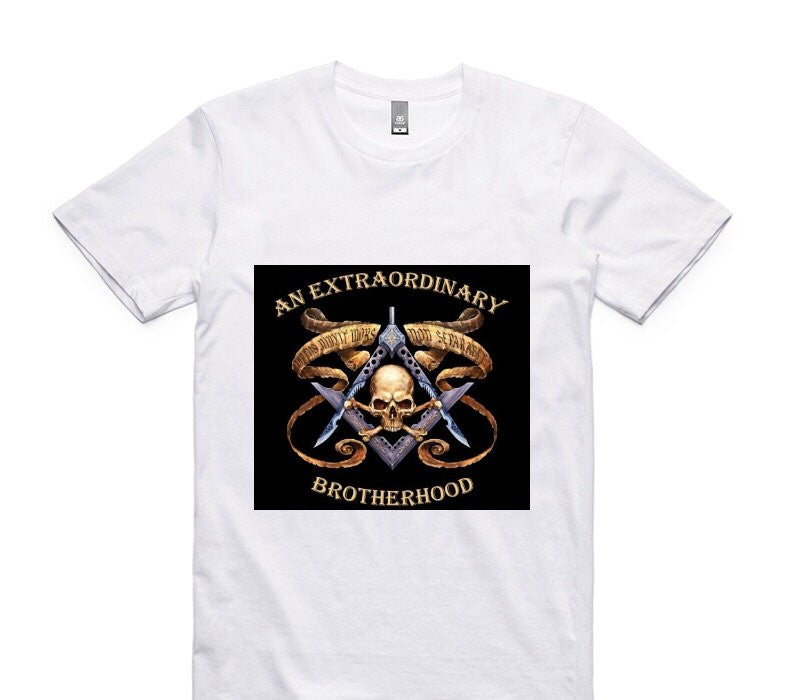 Custom AS Colour 100% Cotton White T-Shirt