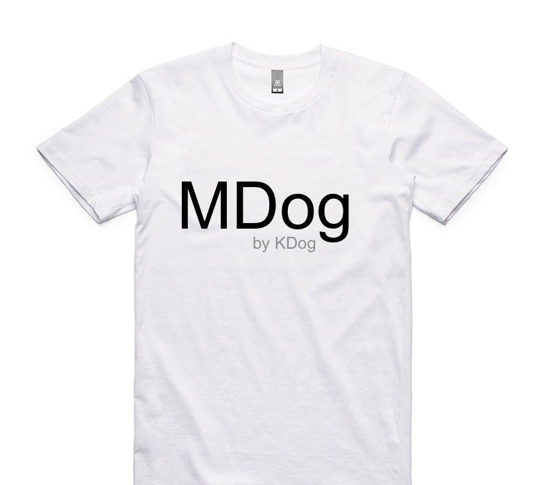 Custom AS Colour 100% Cotton White T-Shirt