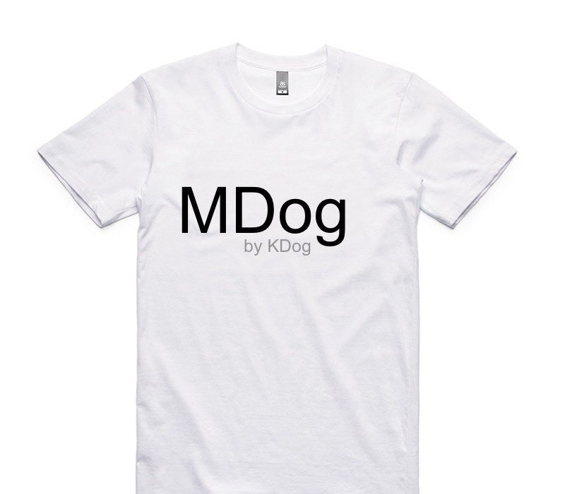 Custom AS Colour 100% Cotton White T-Shirt