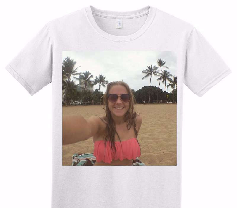 Custom Adult Soft Style 100% Cotton White T-Shirt