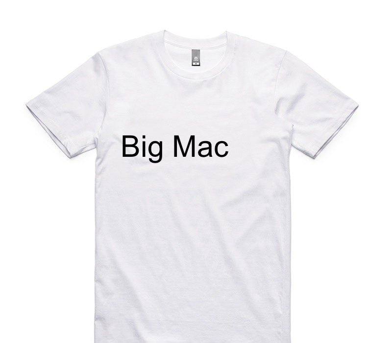 Custom AS Colour 100% Cotton White T-Shirt