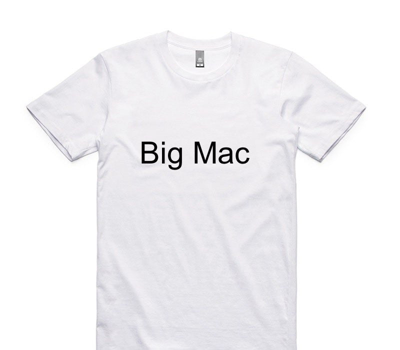 Custom AS Colour 100% Cotton White T-Shirt
