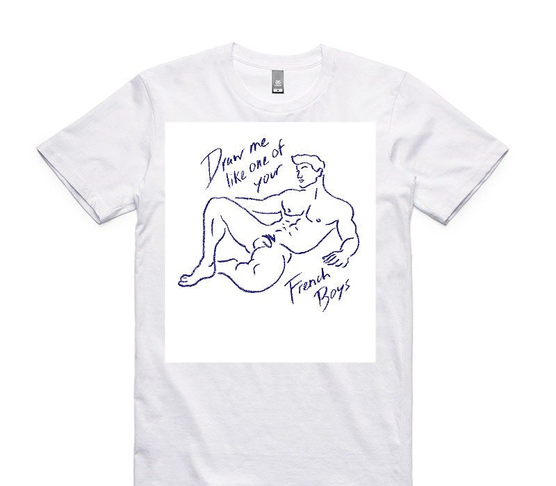 Custom AS Colour 100% Cotton White T-Shirt
