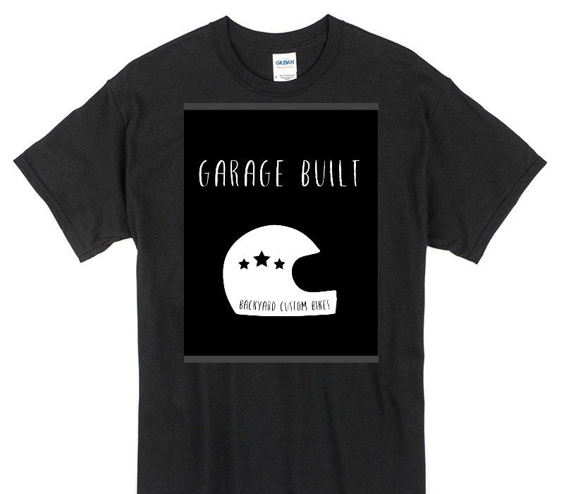 Custom Gildan 100% Cotton Black T-Shirt