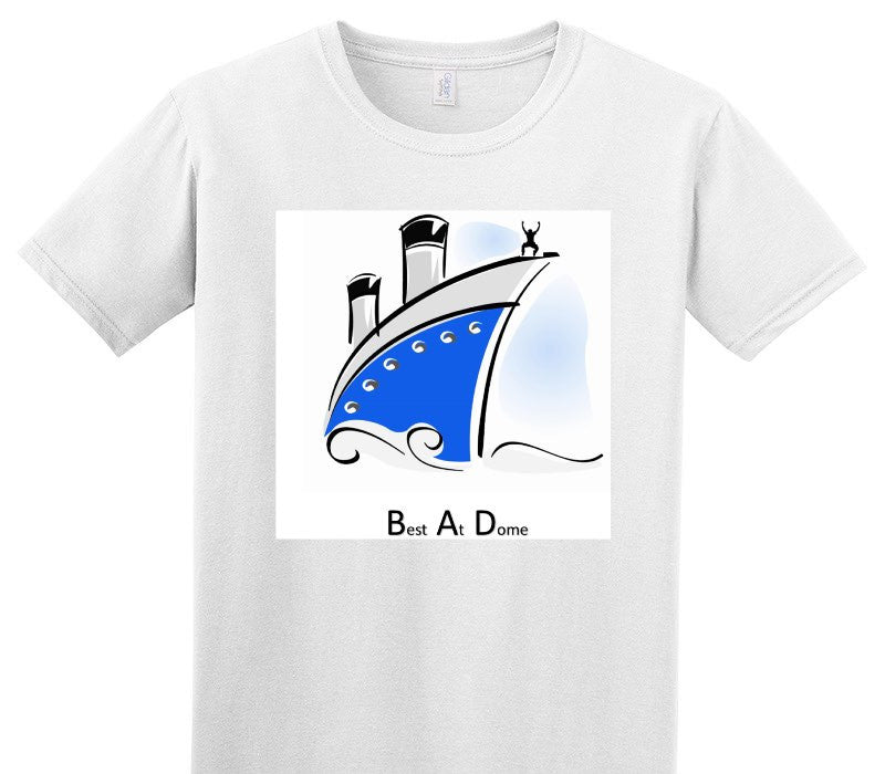 Custom Adult Soft Style 100% Cotton White T-Shirt