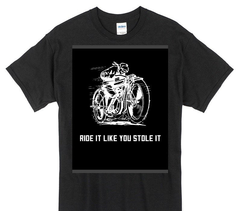 Custom Gildan 100% Cotton Black T-Shirt