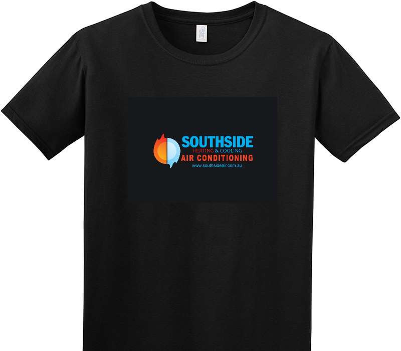Custom Adult Soft Style 100% Cotton Black T-Shirt
