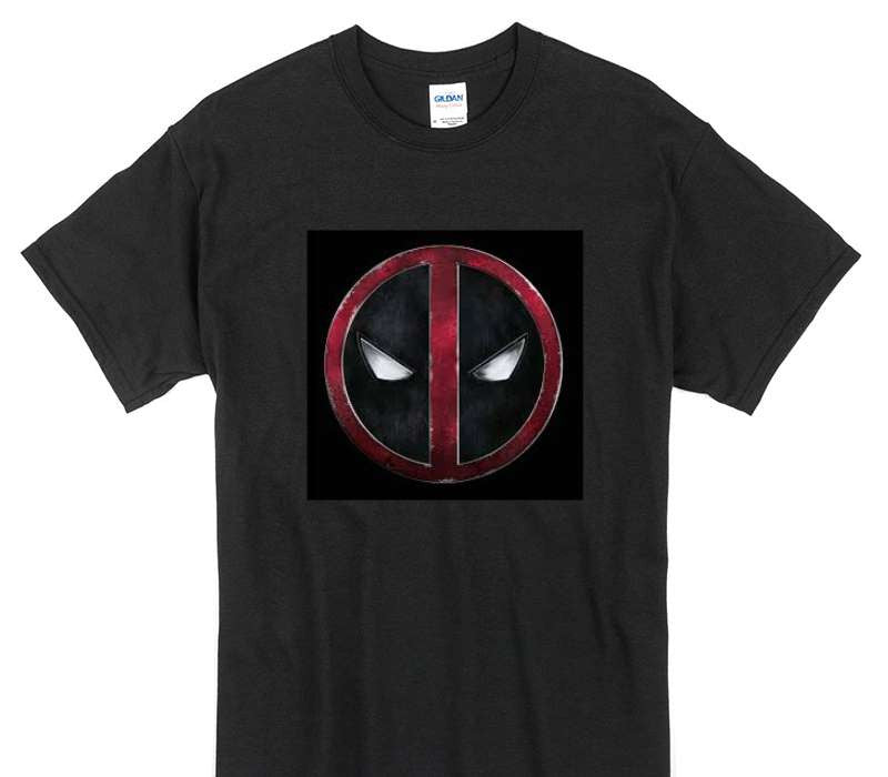 Custom Gildan 100% Cotton Black T-Shirt