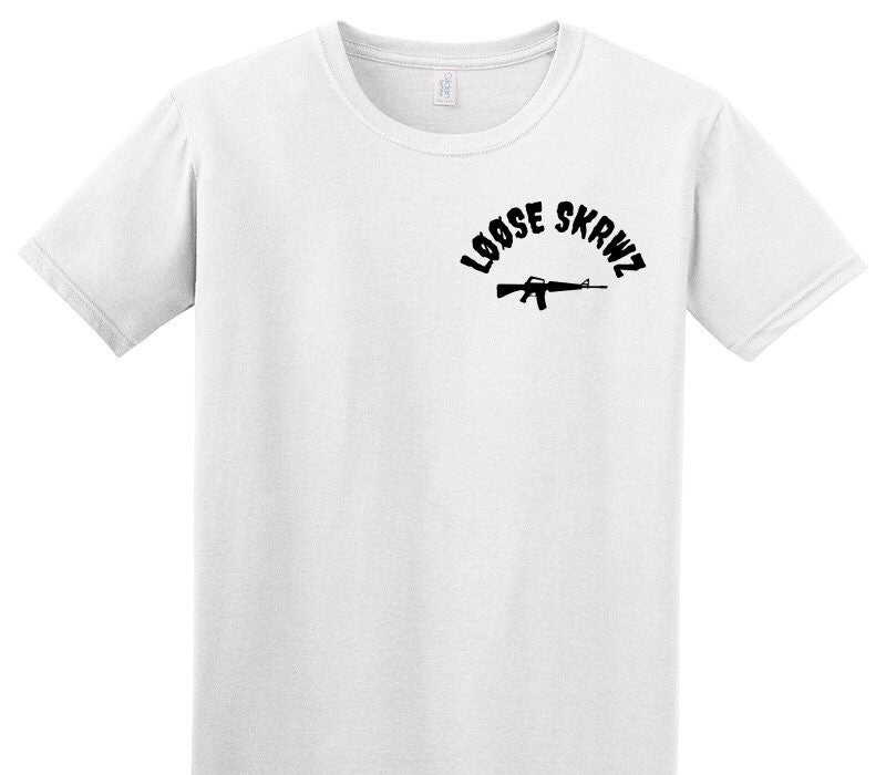 Custom Adult Soft Style 100% Cotton White T-Shirt