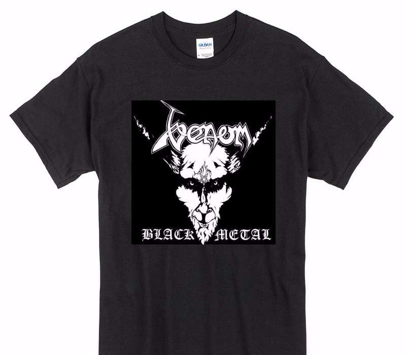 Custom Gildan 100% Cotton Black T-Shirt