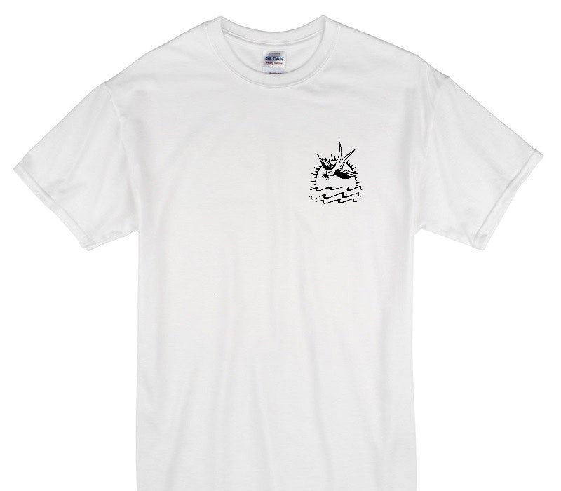 Custom Gildan 100% Cotton White T-Shirt