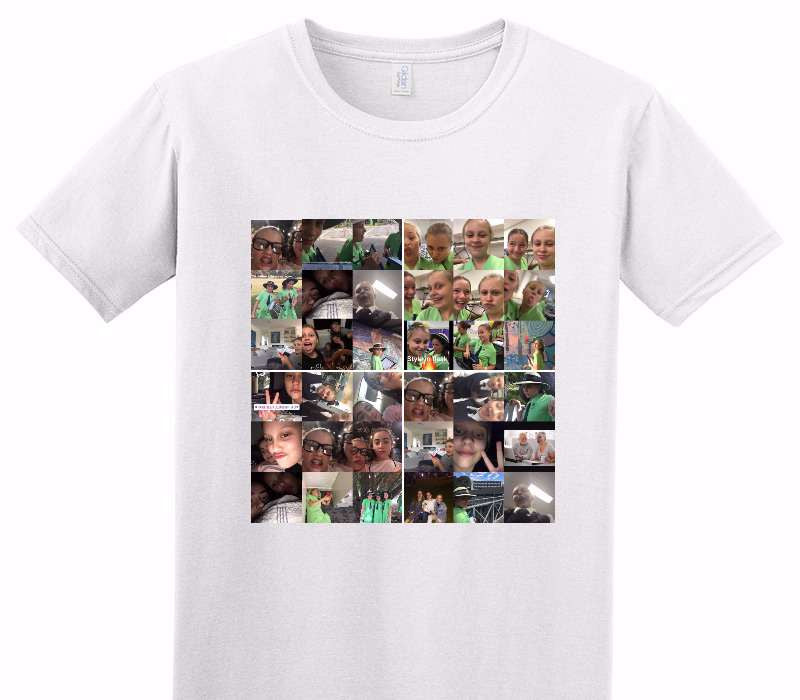 Custom Adult Soft Style 100% Cotton White T-Shirt