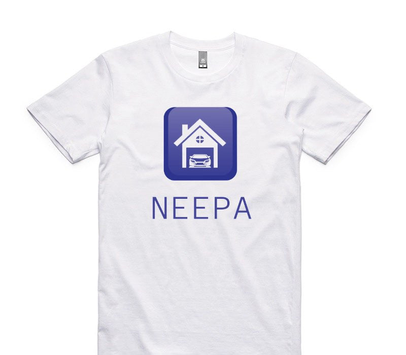 Custom AS Colour 100% Cotton White T-Shirt