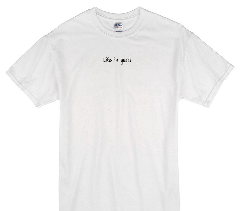Custom Gildan 100% Cotton White T-Shirt