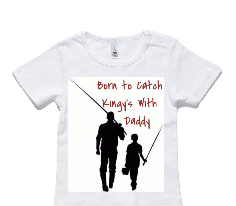 Custom AS Colour White Baby T-Shirt