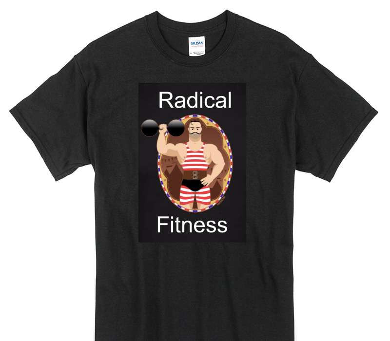 Custom Gildan 100% Cotton Black T-Shirt