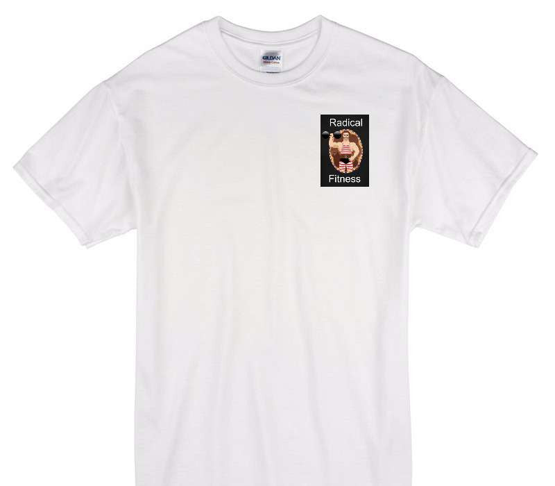 Custom Gildan 100% Cotton White T-Shirt