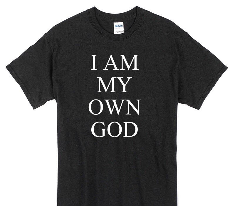 Custom Gildan 100% Cotton Black T-Shirt