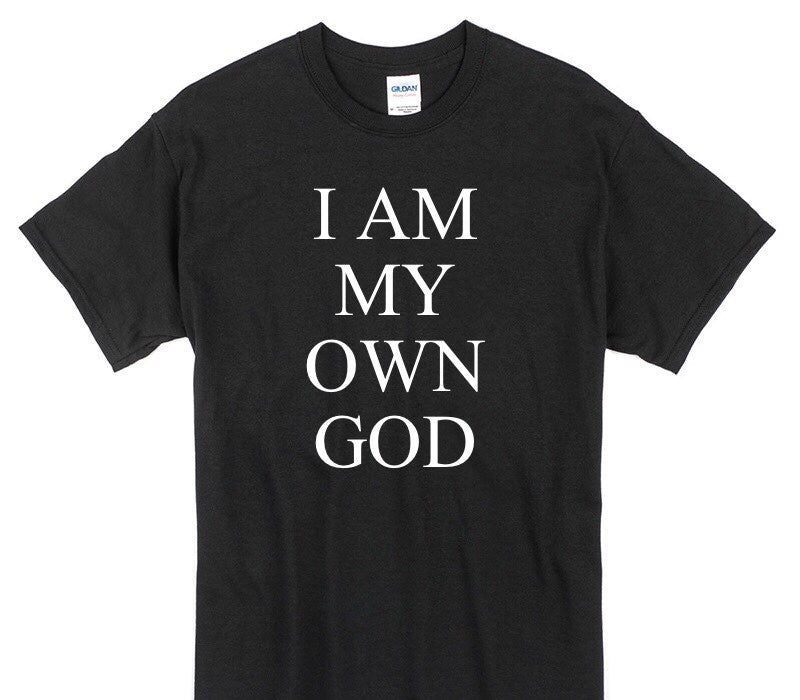Custom Gildan 100% Cotton Black T-Shirt