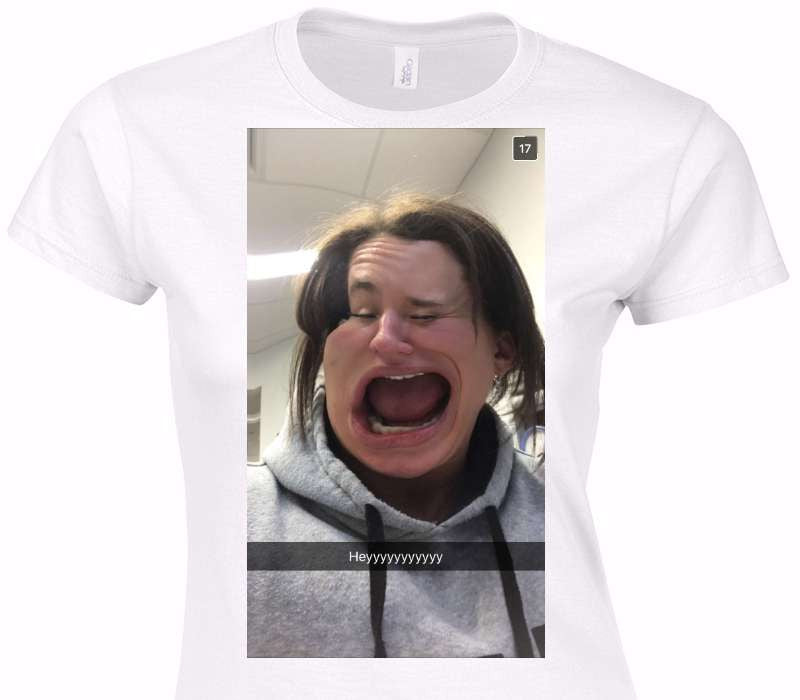 Custom Womens Soft Style 100% Cotton White T-Shirt