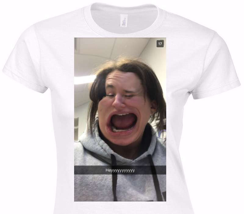 Custom Womens Soft Style 100% Cotton White T-Shirt