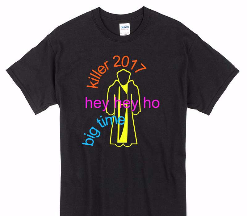 Custom Gildan 100% Cotton Black T-Shirt