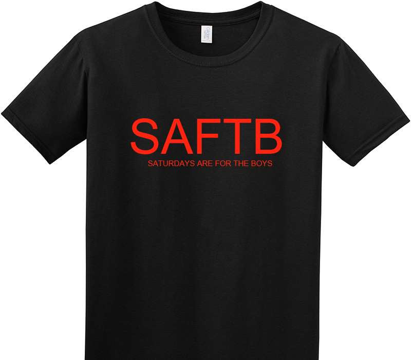 Custom Adult Soft Style 100% Cotton Black T-Shirt