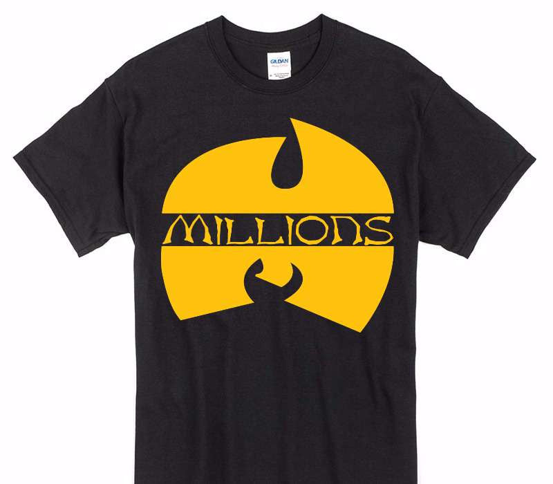 Custom Gildan 100% Cotton Black T-Shirt