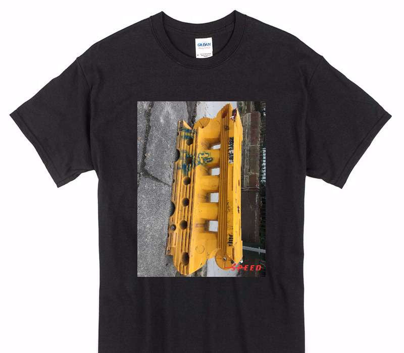 Custom Gildan 100% Cotton Black T-Shirt