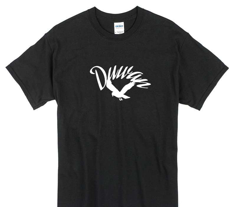Custom Gildan 100% Cotton Black T-Shirt