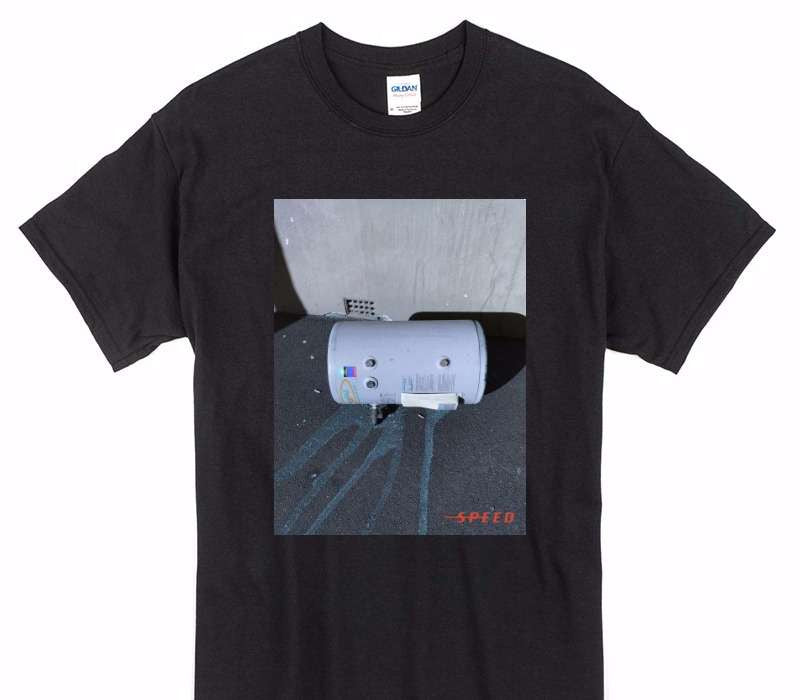 Custom Gildan 100% Cotton Black T-Shirt