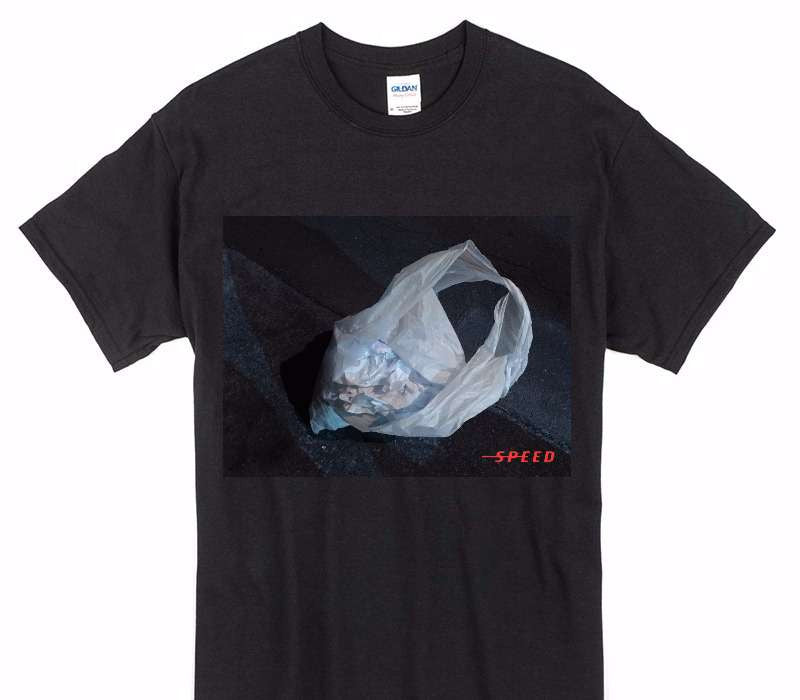 Custom Gildan 100% Cotton Black T-Shirt