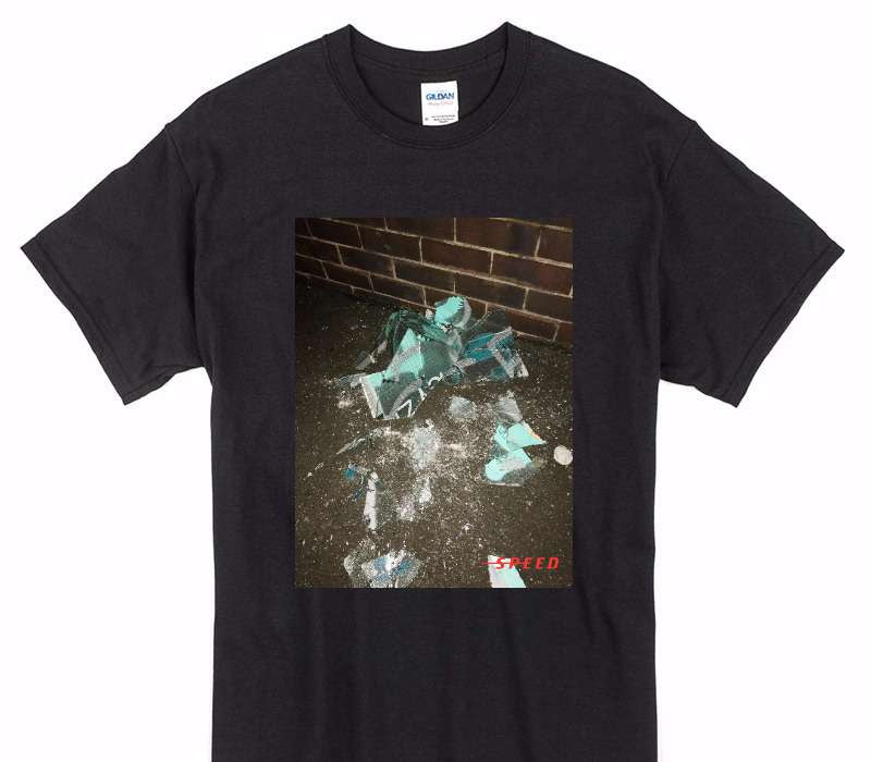 Custom Gildan 100% Cotton Black T-Shirt