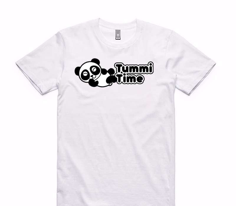 Custom AS Colour 100% Cotton White T-Shirt