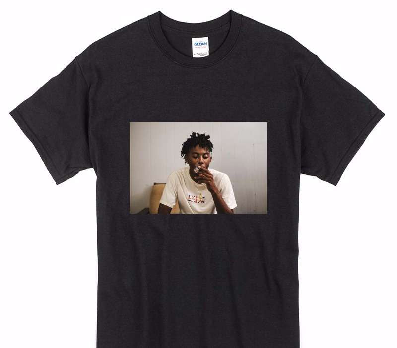 Custom Gildan 100% Cotton Black T-Shirt
