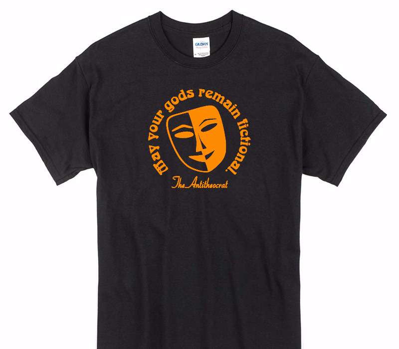 Custom Gildan 100% Cotton Black T-Shirt