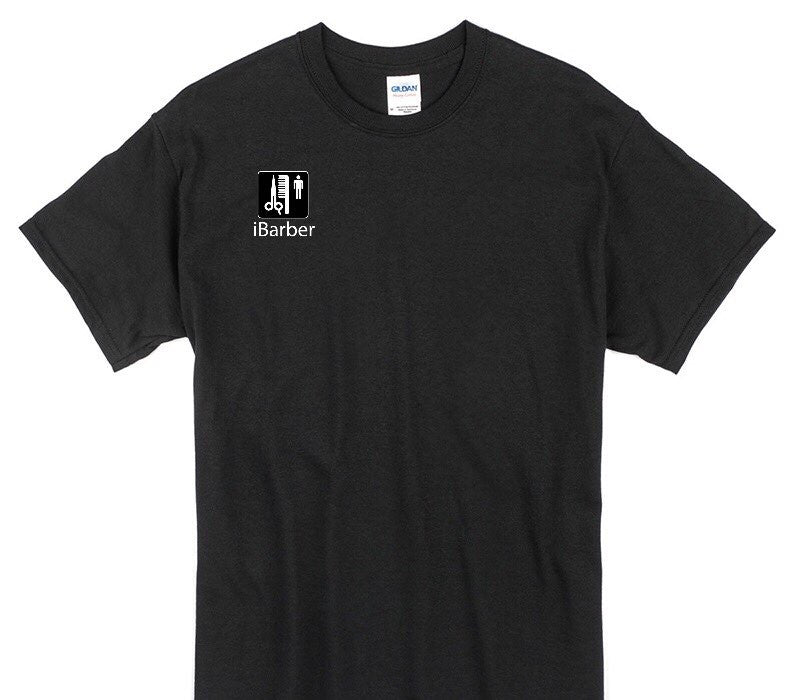 Custom Gildan 100% Cotton Black T-Shirt