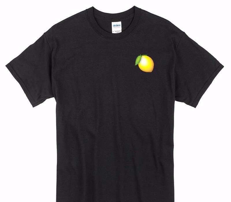 Custom Gildan 100% Cotton Black T-Shirt