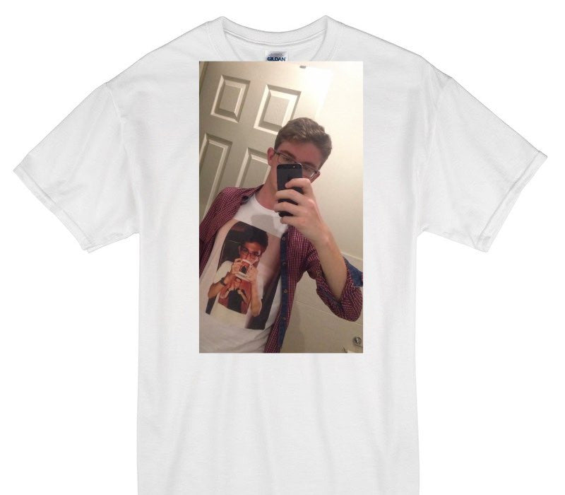 Custom Gildan 100% Cotton White T-Shirt