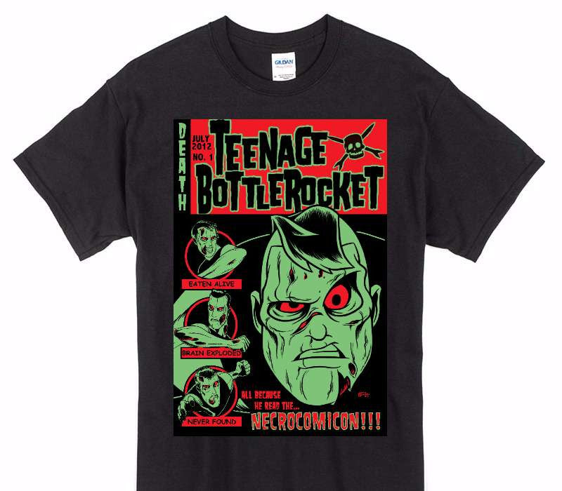 Custom Gildan 100% Cotton Black T-Shirt