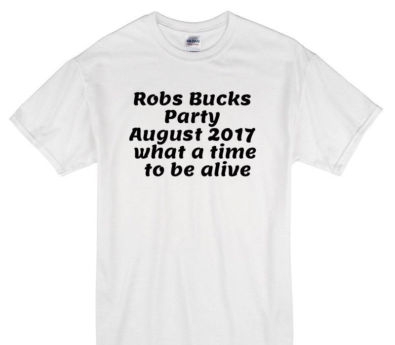 Custom Gildan 100% Cotton White T-Shirt