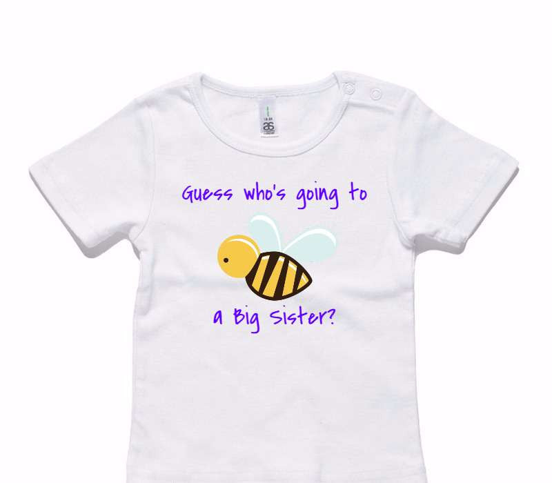 Custom AS Colour White Baby T-Shirt