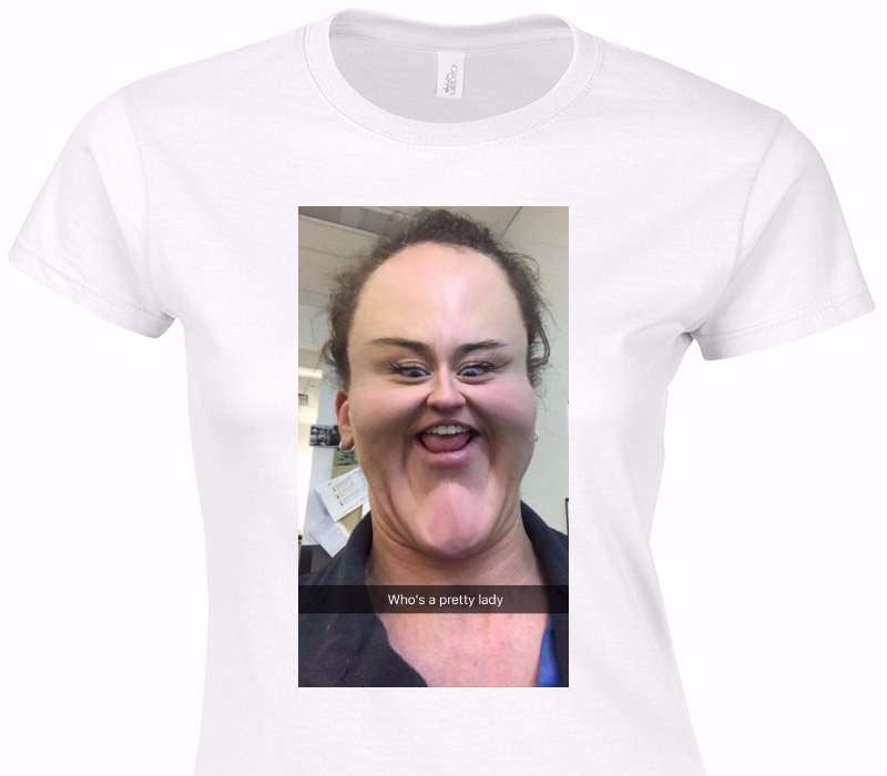 Custom Womens Soft Style 100% Cotton White T-Shirt