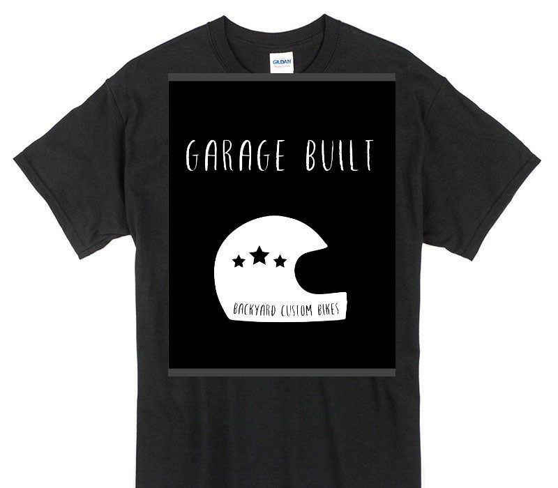 Custom Gildan 100% Cotton Black T-Shirt