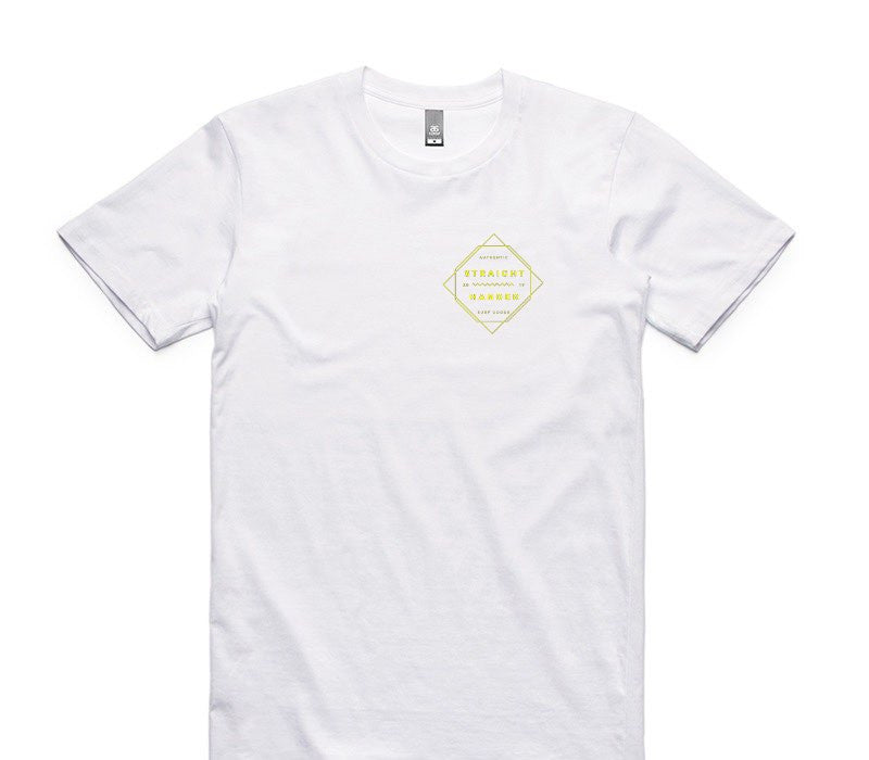 Custom AS Colour 100% Cotton White T-Shirt