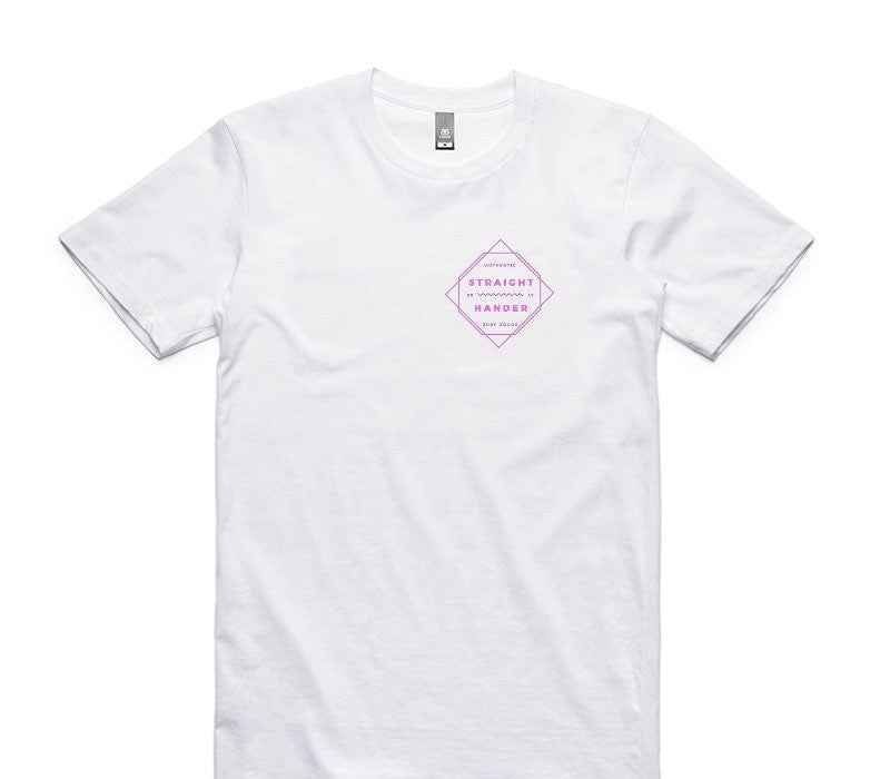 Custom AS Colour 100% Cotton White T-Shirt