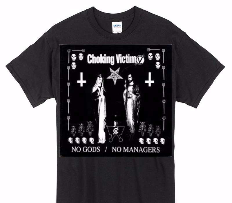 Custom Gildan 100% Cotton Black T-Shirt